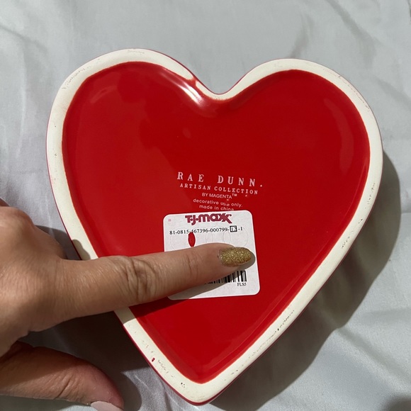 Brand new and never used Rae Dunn Love trinket/jewelry holder - Picture 6 of 6